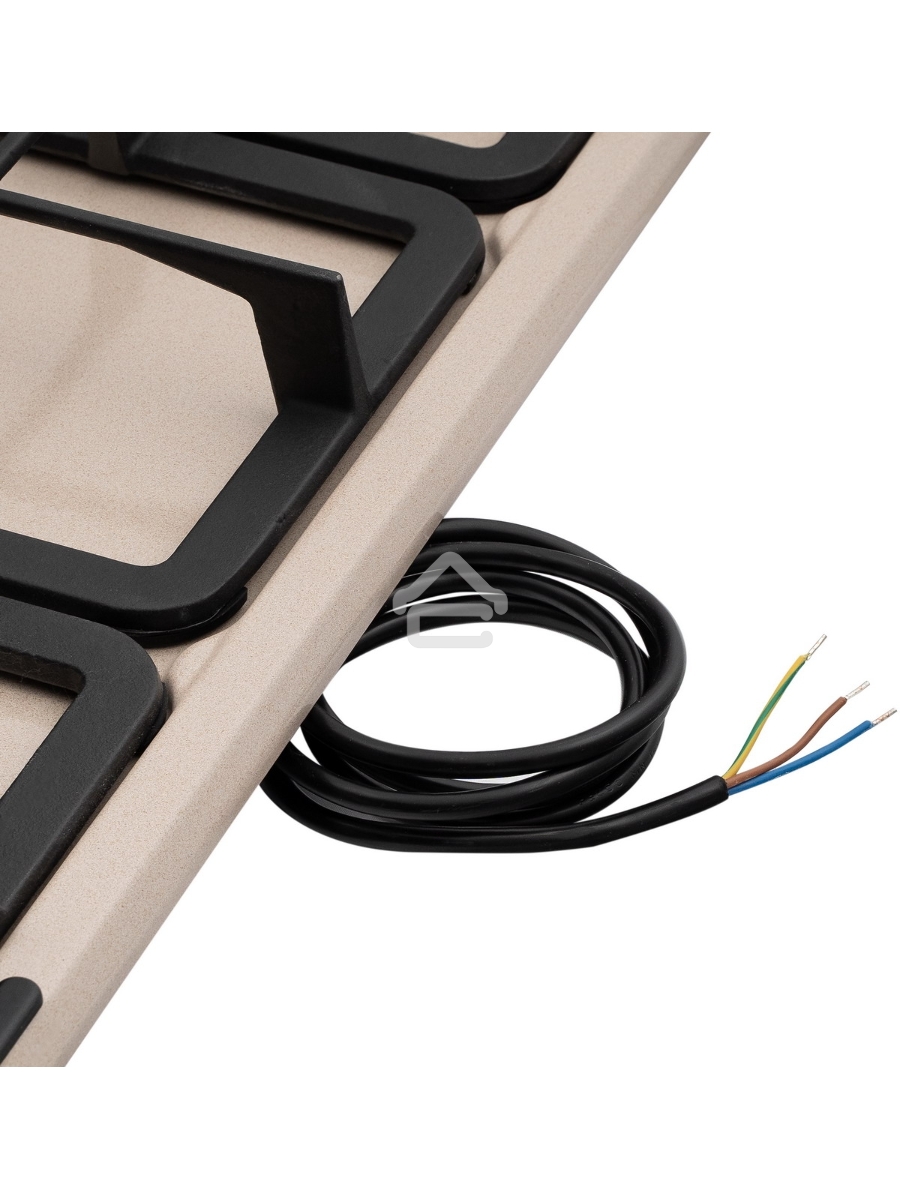 Газовая варочная панель DeLonghi OWF 57 PRO RUS независимая, бежевый