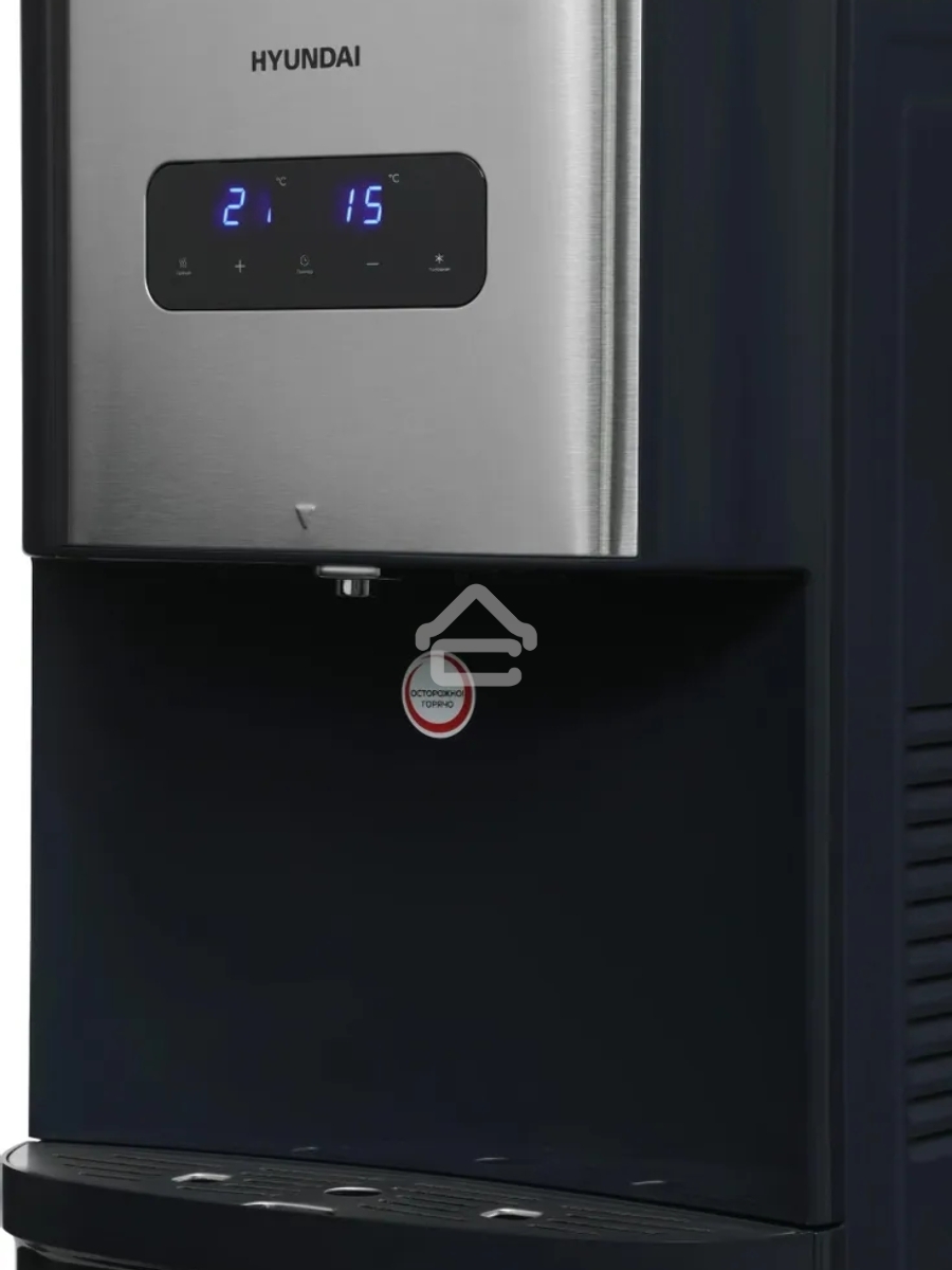 Кулер Hyundai AquaTouch UV H-WD7615E напольный электронный графитовый