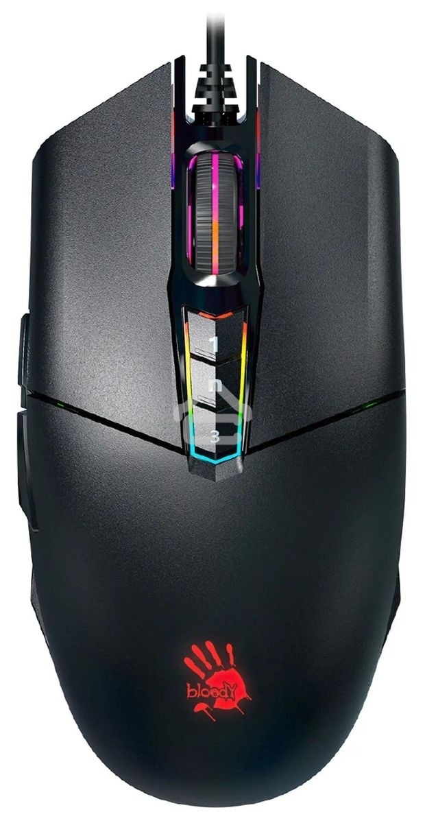 Мышь проводная A4Tech Bloody P91 Pro черный, 16000 dpi, USB, кнопки - 8