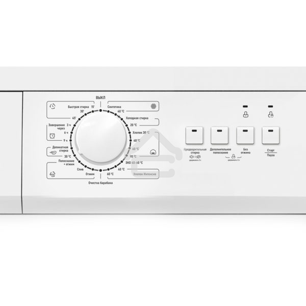 Стиральная машина Centek CT-1903 белый, загрузка фронтальная 7 кг, 1000 об/мин, Класс A++