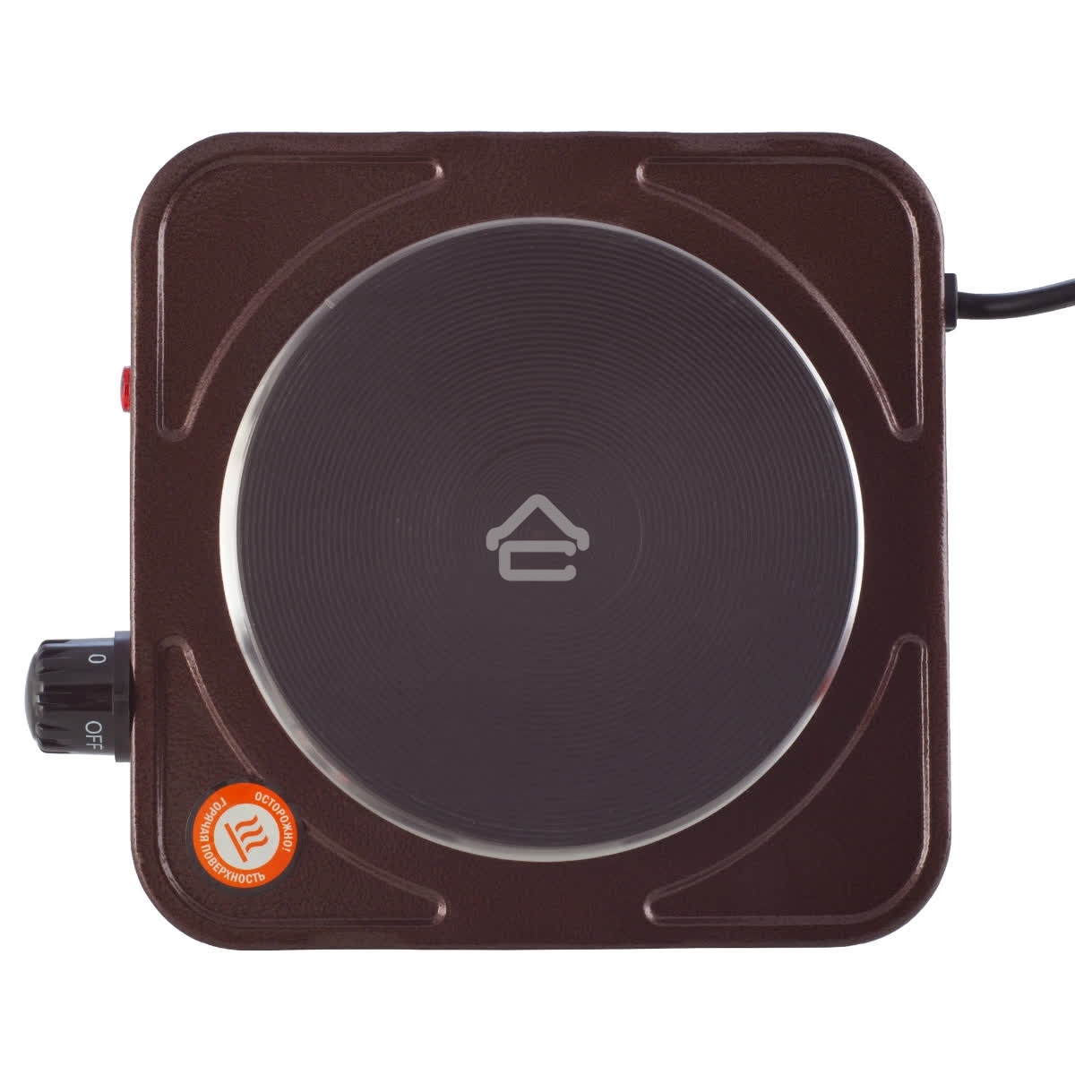 Плита настольная электрическая Centek CT-1506 Siberia коричневый