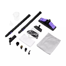 Пароочиститель ручной Kitfort КТ-9104-1 1500Вт фиолетовый/черный