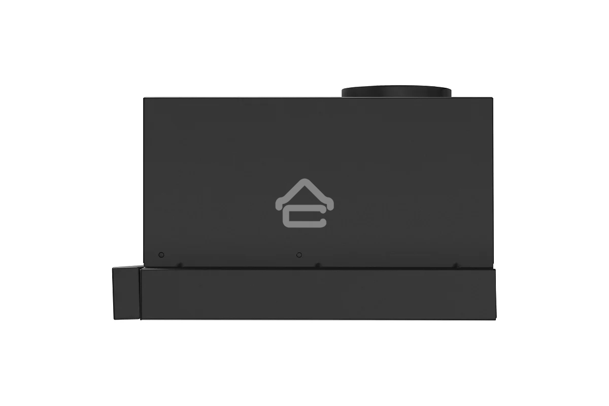 Вытяжка телескопическая HOMSair Flat 60 Glass черный, 60 см, 520 куб. м/ч, 45 дБ