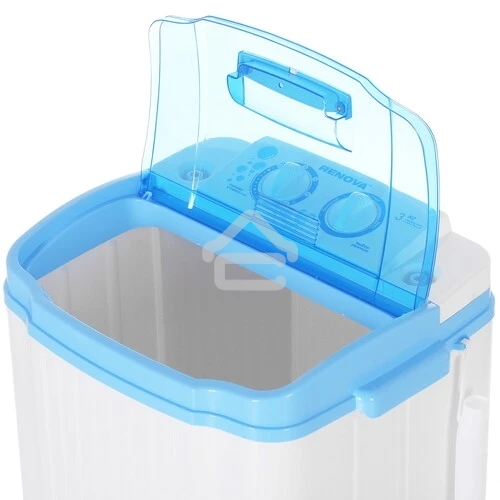 Стиральная машина Renova WS-30T/ЕТ белая, загрузка вертикальная 3кг, класс: D