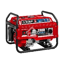 Электрогенератор гибридный ЗУБР СГ-3300, 3.3 кВт, 72 дБ, 44 кг