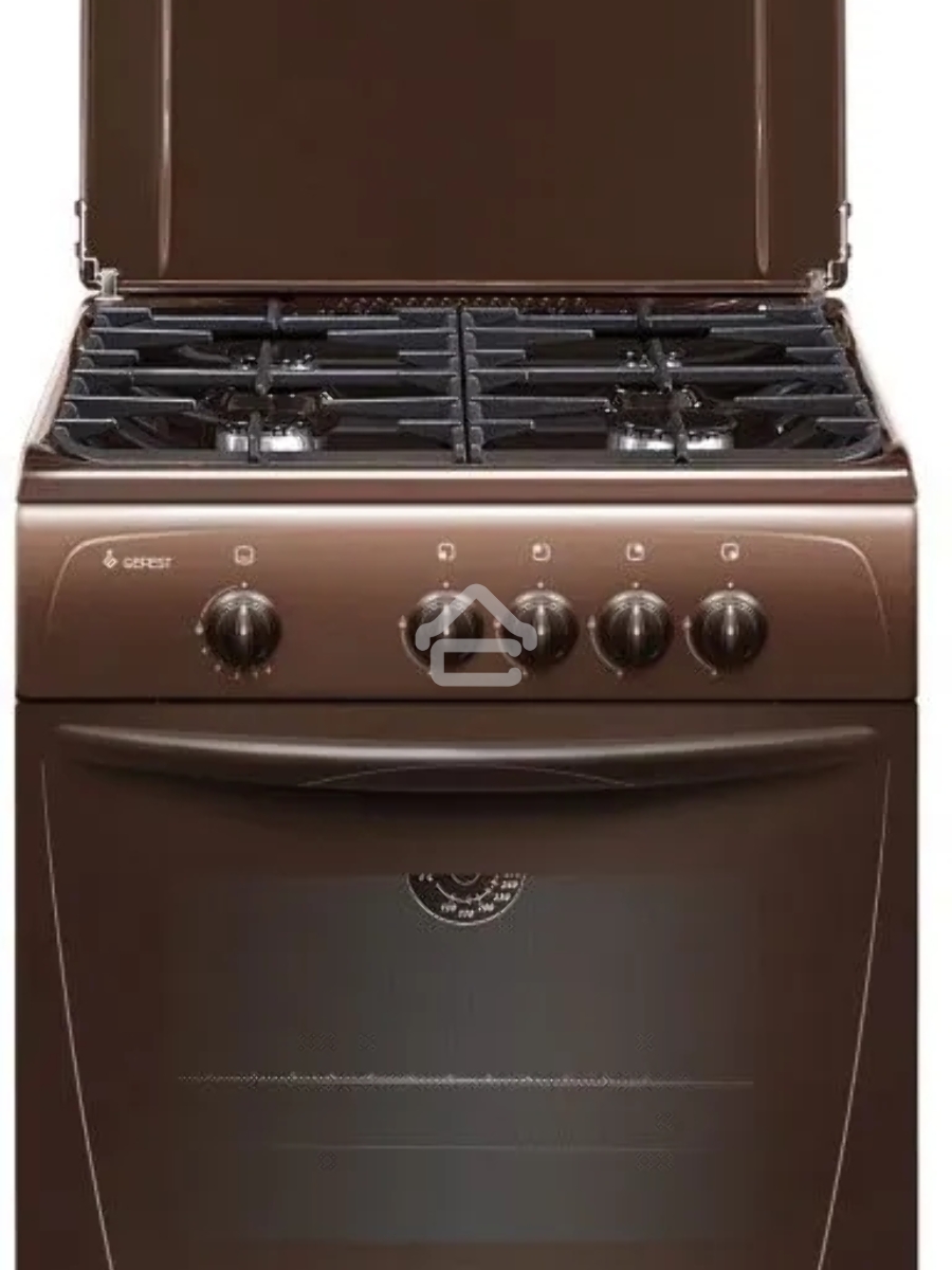 Плита газовая Gefest CG 60М C7 К83 коричневый, конфорок 4 шт, духовка 63 л, 60 см x 85 см x 60 см