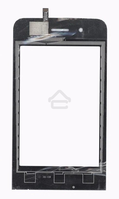Сенсорное стекло (тачскрин) для Explay Bit, черное