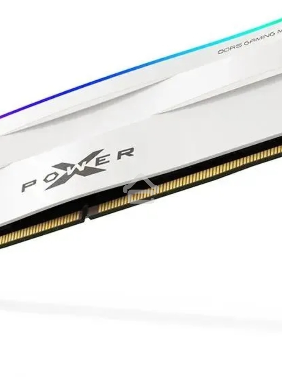 Оперативная память Silicon Power Xpower Zenith, DDR5, 32GB (2x16 GB), 5600 MHz, CL40, DIMM, радиатор, RGB, белый