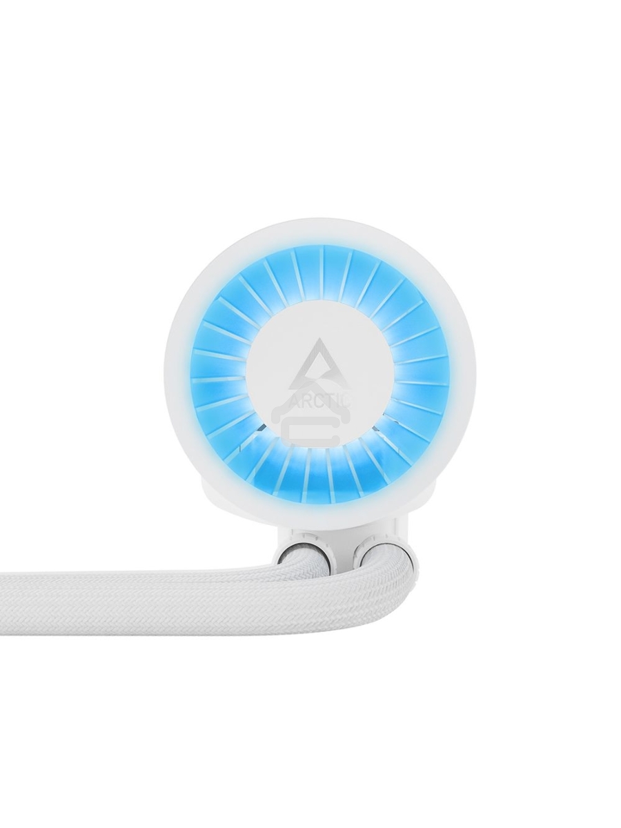 Жидкостная система охлаждения Arctic Liquid Freezer III 240 A-RGB белый, 120 мм, алюминий, 2800 об/мин, 25 дБ, 4 pin, 250 Вт
