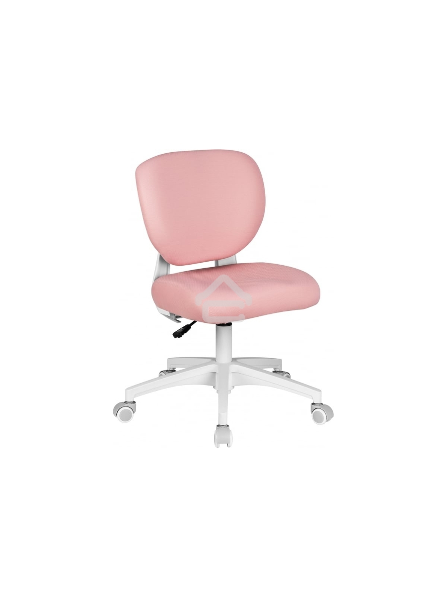 Кресло детское Cactus CS-CHR-3594PK розовый крестов. пластик белый