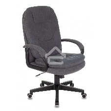 Кресло руководителя Бюрократ CH-868N Fabric Alfa 44 серый, крестовина пластик