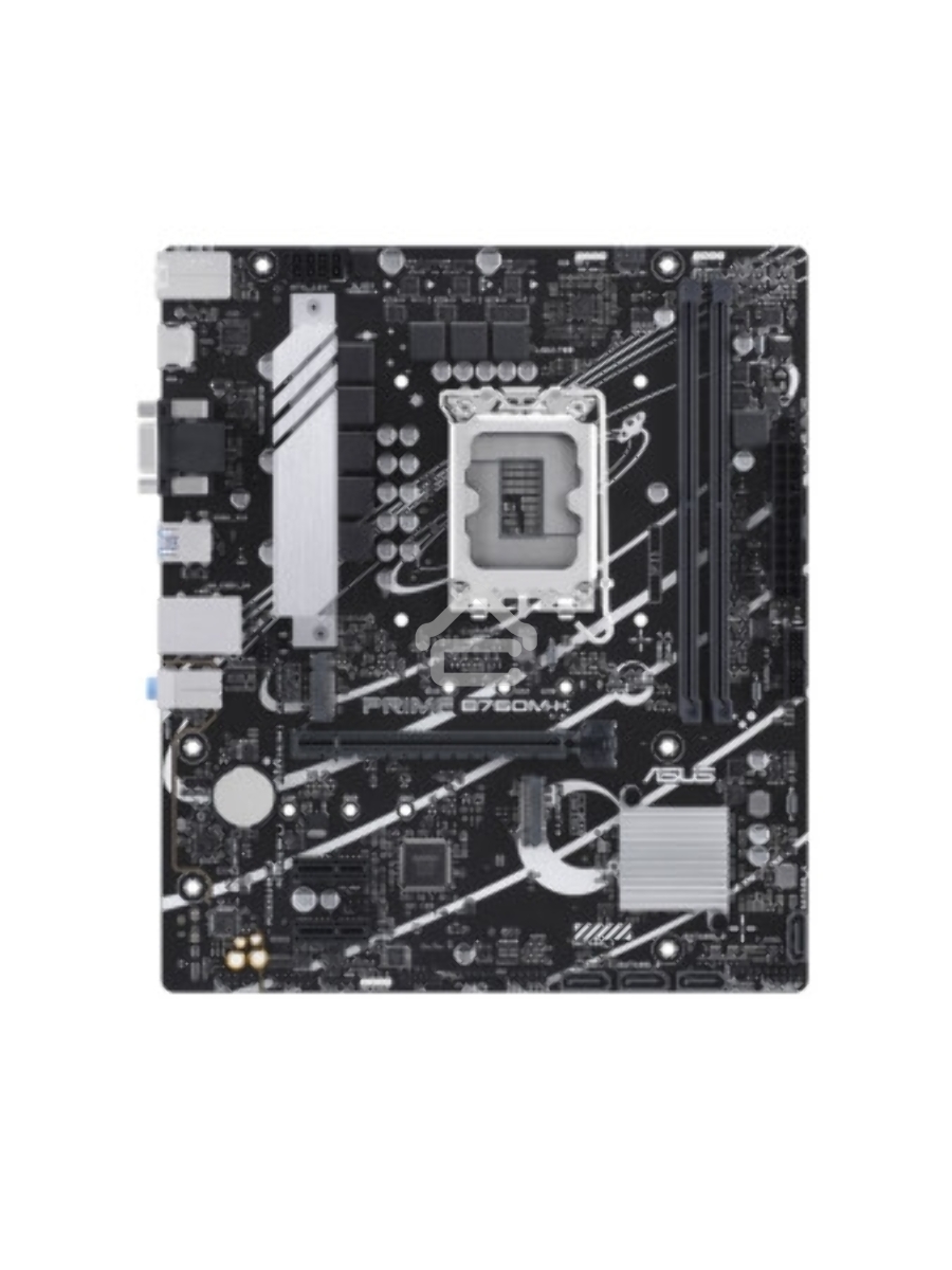 Материнская плата ASUS PRIME B760M-K, LGA 1700, Intel B760, 2xDDR5, 4xSATA, 2xM.2, 1xPCIe 4.0 x16, 2xPCIe x1, 1xHDMI, 1xVGA, 1x 2.5Gb LAN, 2xUSB-A 3.2 Gen 1, 2xUSB-A 2.0, 3x3.5 мм, 7.1, mATX