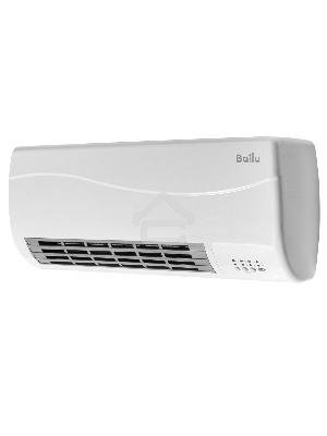 Тепловентилятор Ballu BFH/W-102W, белый, 2000 Вт, 25 м2, таймер