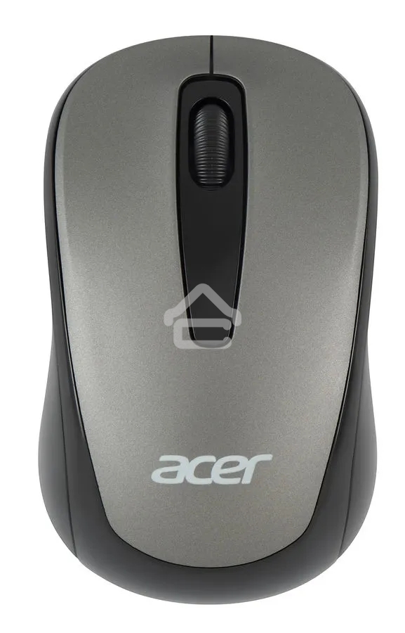 Мышь беспроводная Acer OMR134 серый, 1000 dpi, радиоканал, USB, кнопки - 3