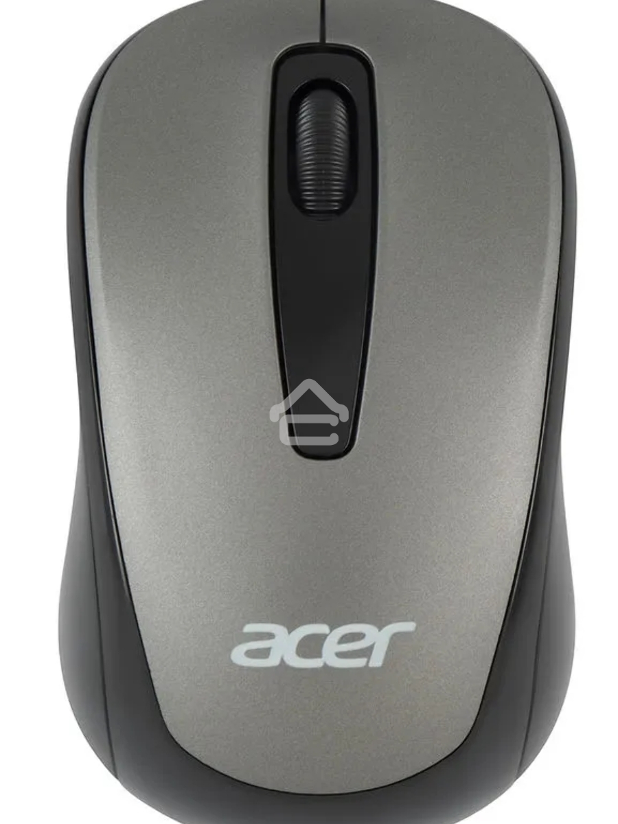 Мышь беспроводная Acer OMR134 серый, 1000 dpi, радиоканал, USB, кнопки - 3