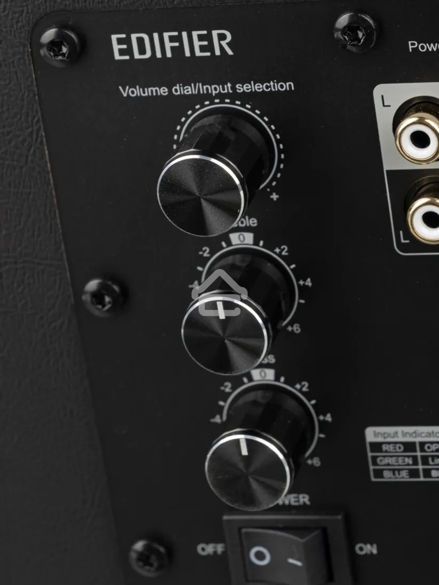 Колонки Edifier S1000MKII Brown (2.0,Bluetooth 5.0,ДУ,2x 25 Вт (ВЧ), 2x 35 Вт (СЧ/НЧ)