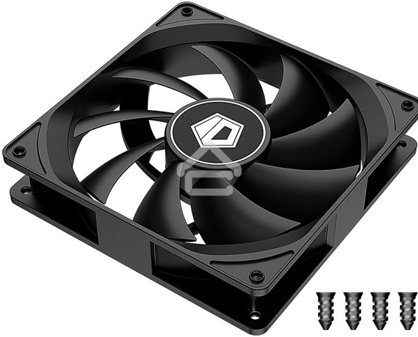 Вентилятор для корпуса ID-Cooling FL-12025K черный 120мм 1250rpm 21db 3-pin
