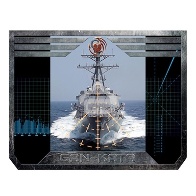 Коврик Dialog Gan-Kata PGK-07 warship - игровая поверхность для мыши c цветным рисунком