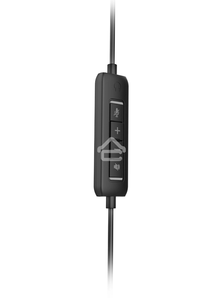 Наушники с микрофоном Acer OHW309 черный 1.6м накладные USB оголовье (ZL.HDSEE.004)