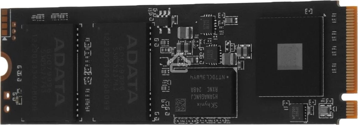 Накопитель SSD ADATA XPG BLADE S70, 4Tb, PCIe 4.0 x4, M.2 2280, NVMe, R/W 7400/6600, с радиатором