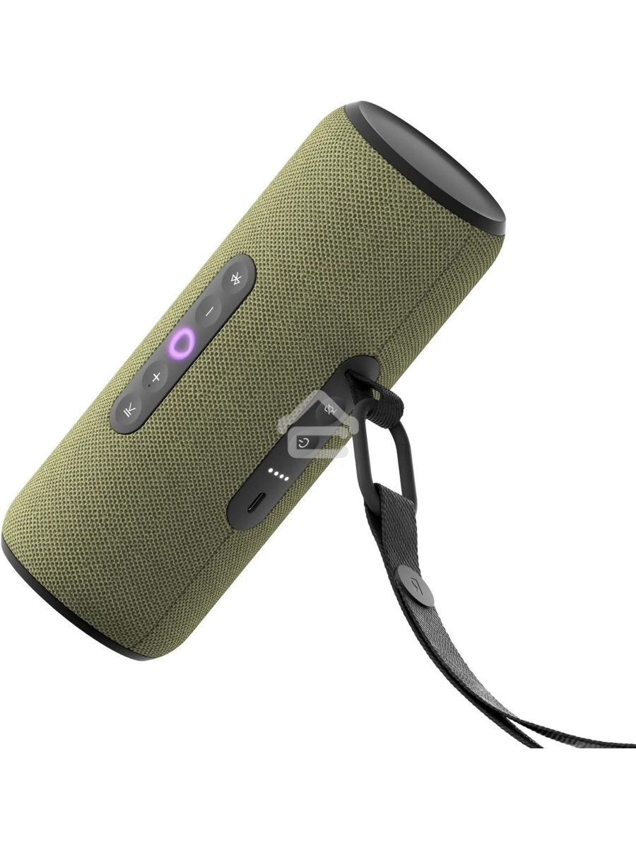 Умная колонка Yandex Стрит Алиса зеленый 30W 2.0 BT/Wi-Fi 10м 3300mAh (YNDX-00030GRN)