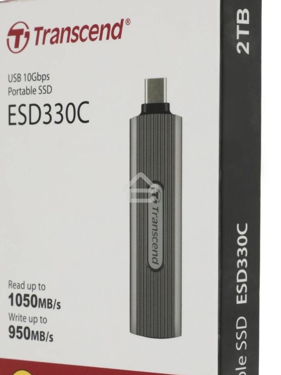 Внешний накопитель SSD Transcend USB-C 2TB TS2TESD330C ESD330C серый