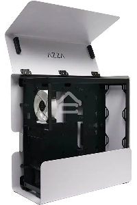 Компьютерный корпус Azza Cast белый без БП ATX 3x120mm 2x140mm 2xUSB3.0 audio bott PSU