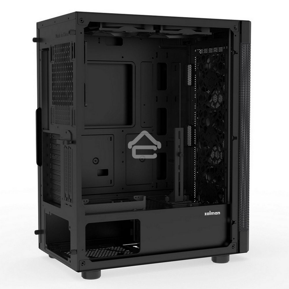 Компьютерный корпус MidiTower Zalman I4 черный (ATX, MESH, 2x3.5