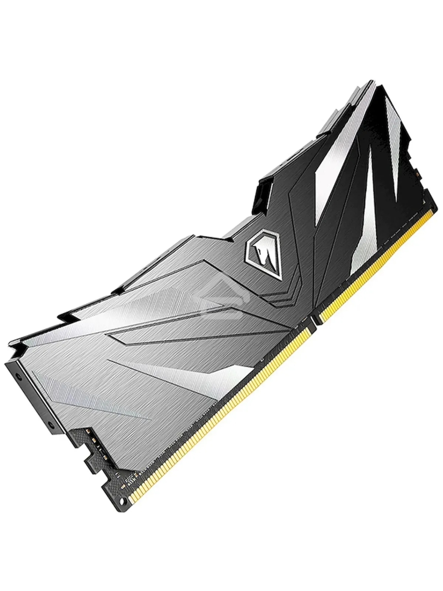 Оперативная память NETAC, DDR4, 8GB (1x8GB), 3600MHz, CL18, DIMM, с радиатором, чёрный