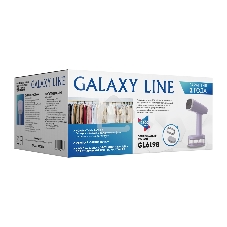 Отпариватель Galaxy Line GL 6198, сиреневый, ручной, 1800 Вт, контейнер для воды 250 мл