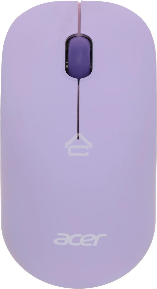 Клавиатура + мышь Acer OCC205 беспроводной USB, 1200 dpi, фиолетовый