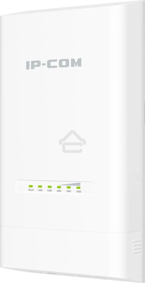 Наружная точка доступа IP-COM CPE12, 5 ГГц, до 867 Мбит/с, IP65, 1х12dbi, PoE, 2х1 Гбит/с, молниезащита 6000В