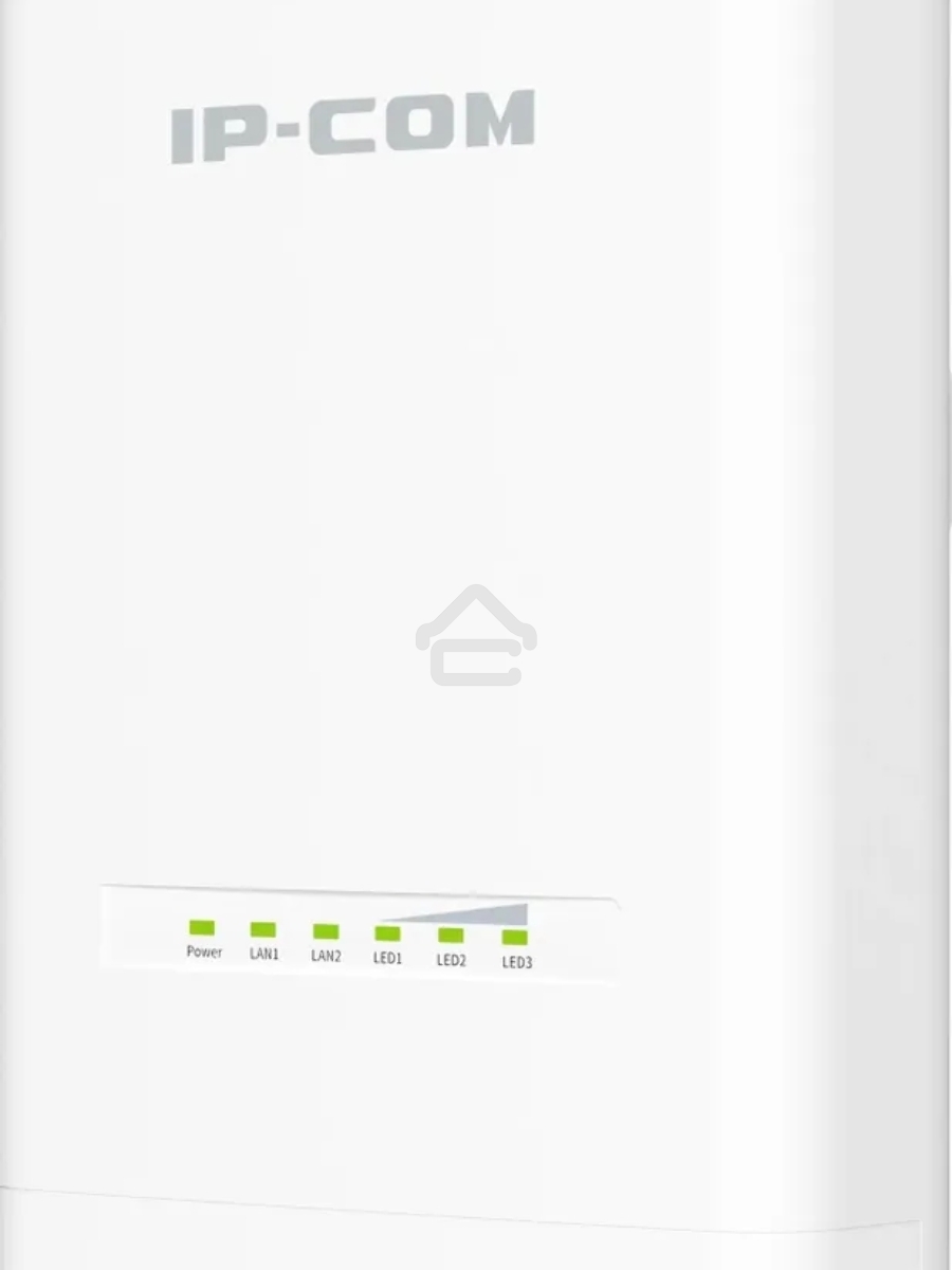 Наружная точка доступа IP-COM CPE12, 5 ГГц, до 867 Мбит/с, IP65, 1х12dbi, PoE, 2х1 Гбит/с, молниезащита 6000В
