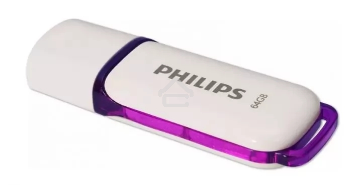 Флешка USB 64Gb PHILIPS SNOW2.0 64Gb, USB 2.0