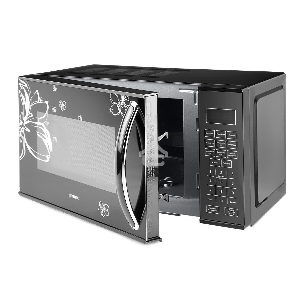 Микроволновая печь Centek CT-1579 черный, 20 л, 700 Вт, сенсор
