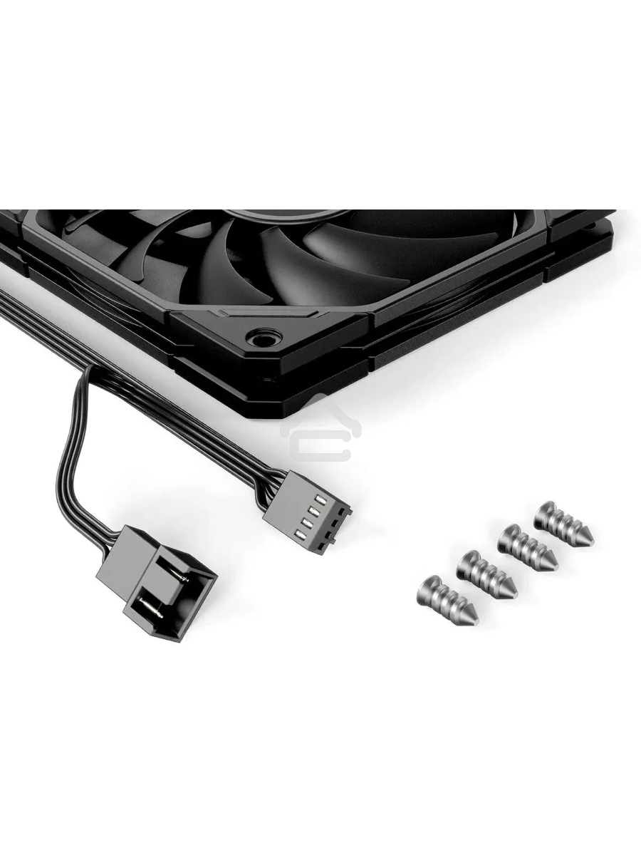 Вентилятор для корпуса ID-Cooling TF-12015-K черный, 120 мм, 2200 об/мин, 32.3 дБ, 4 pin
