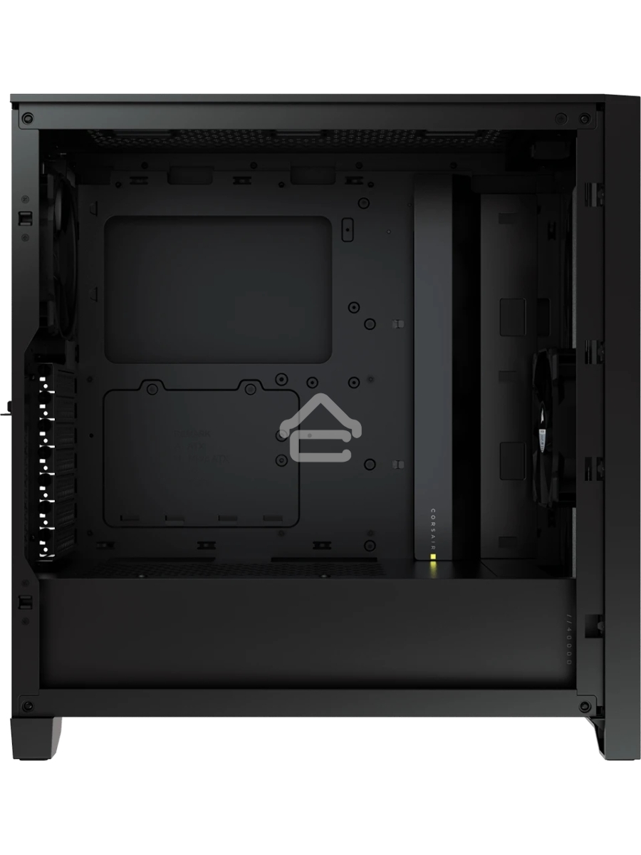 Корпус Corsair 4000D Airflow Tempered Glass Mid-Tower, Black CC-9011200-WW