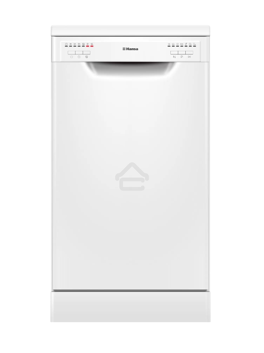 Посудомоечная машина Hansa ZWM456WEH, белая, 45 см, 10 компл., 49 дБ, класс A++