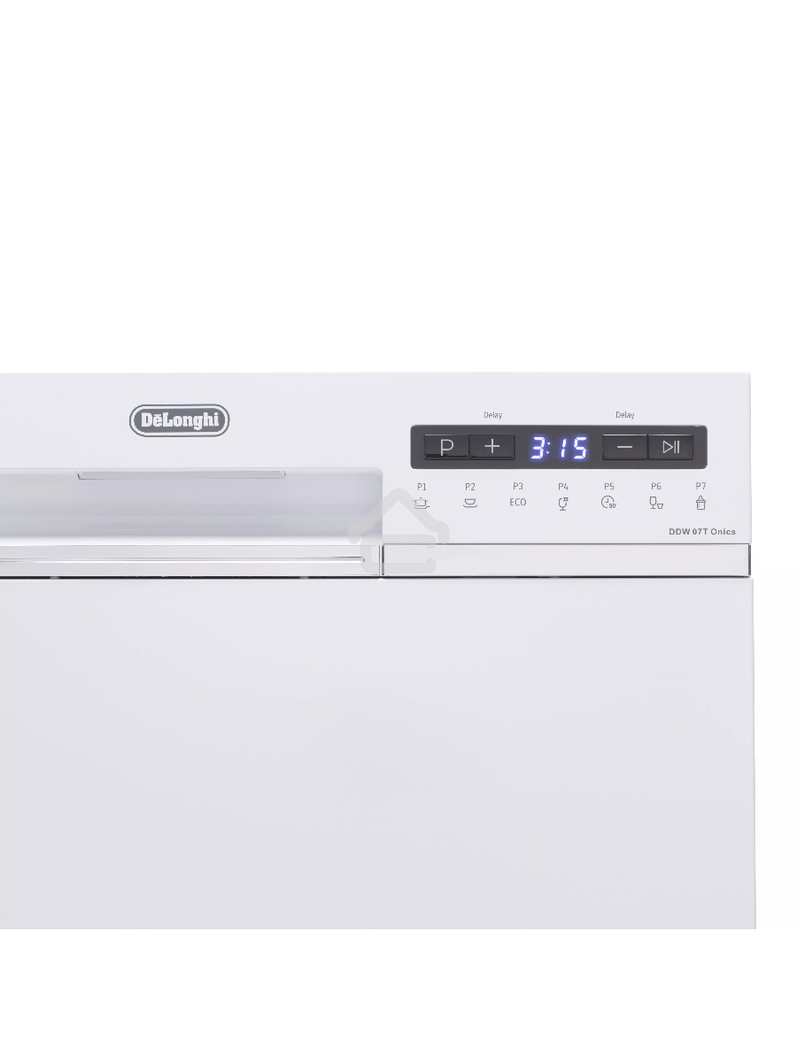 Посудомоечная машина DeLonghi DDW07T Onics, белая, 55 см, 6 компл., 49 дБ, класс A+