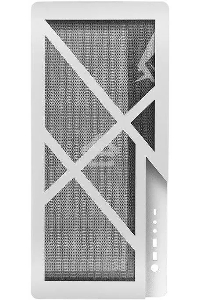 Компьютерный корпус Azza Cast белый без БП ATX 3x120mm 2x140mm 2xUSB3.0 audio bott PSU