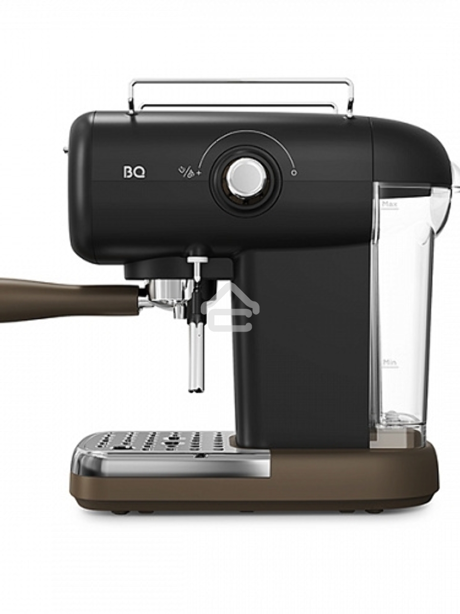 Кофеварка эспрессо BQ CM2004 черный, исп. кофе - молотый, 0.6 л, 1100 Вт, 20 Бар.