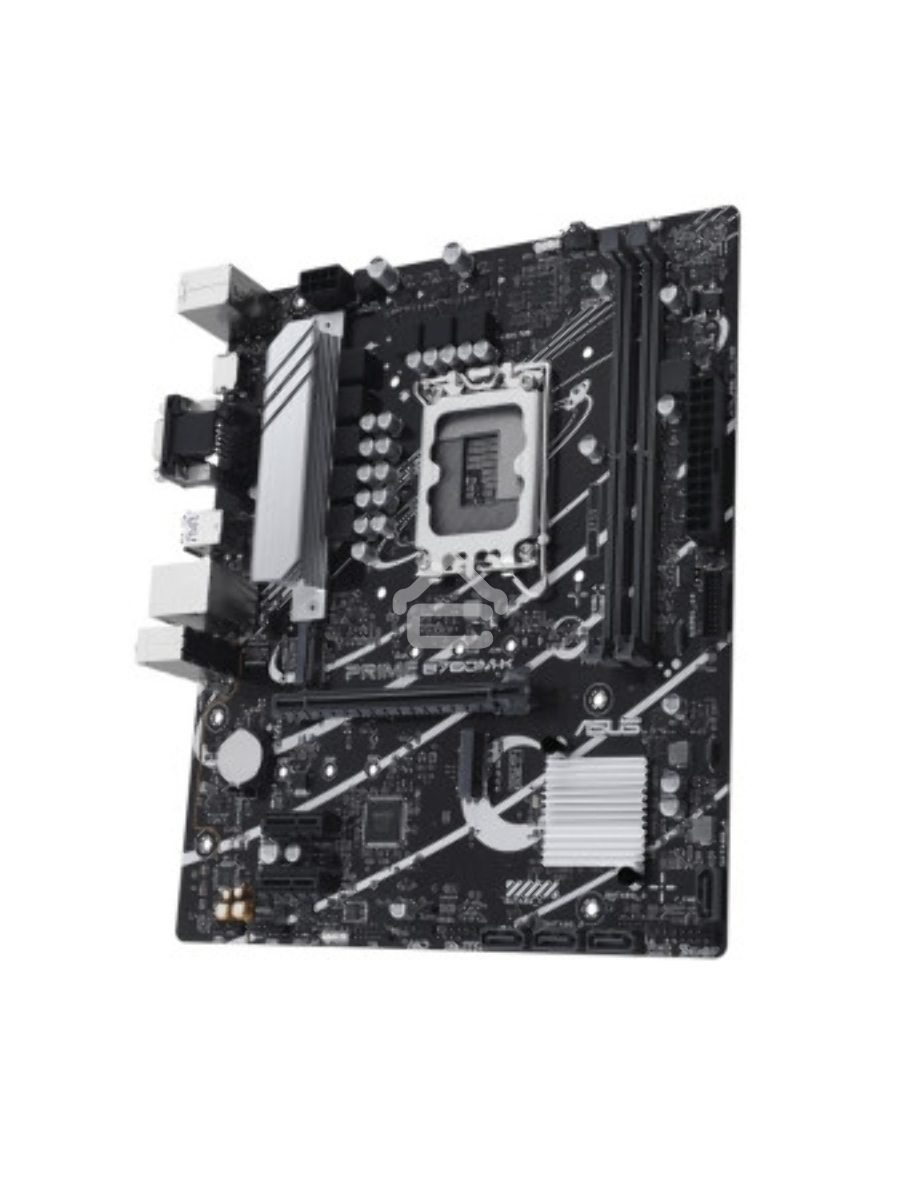Материнская плата ASUS PRIME B760M-K, LGA 1700, Intel B760, 2xDDR5, 4xSATA, 2xM.2, 1xPCIe 4.0 x16, 2xPCIe x1, 1xHDMI, 1xVGA, 1x 2.5Gb LAN, 2xUSB-A 3.2 Gen 1, 2xUSB-A 2.0, 3x3.5 мм, 7.1, mATX