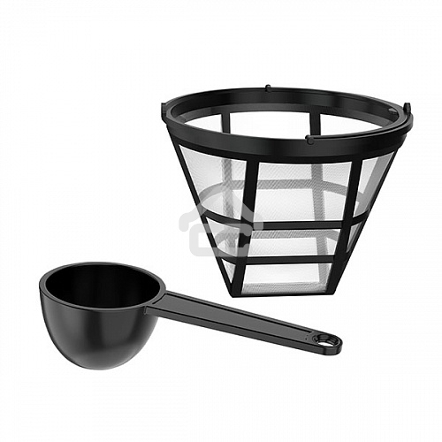 Кофеварка капельная BQ CM2002 стальной/черный, исп. кофе - молотый, 1.5 л, 900 Вт.