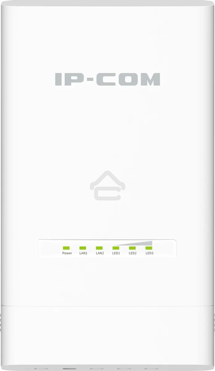 Наружная точка доступа IP-COM CPE12, 5 ГГц, до 867 Мбит/с, IP65, 1х12dbi, PoE, 2х1 Гбит/с, молниезащита 6000В