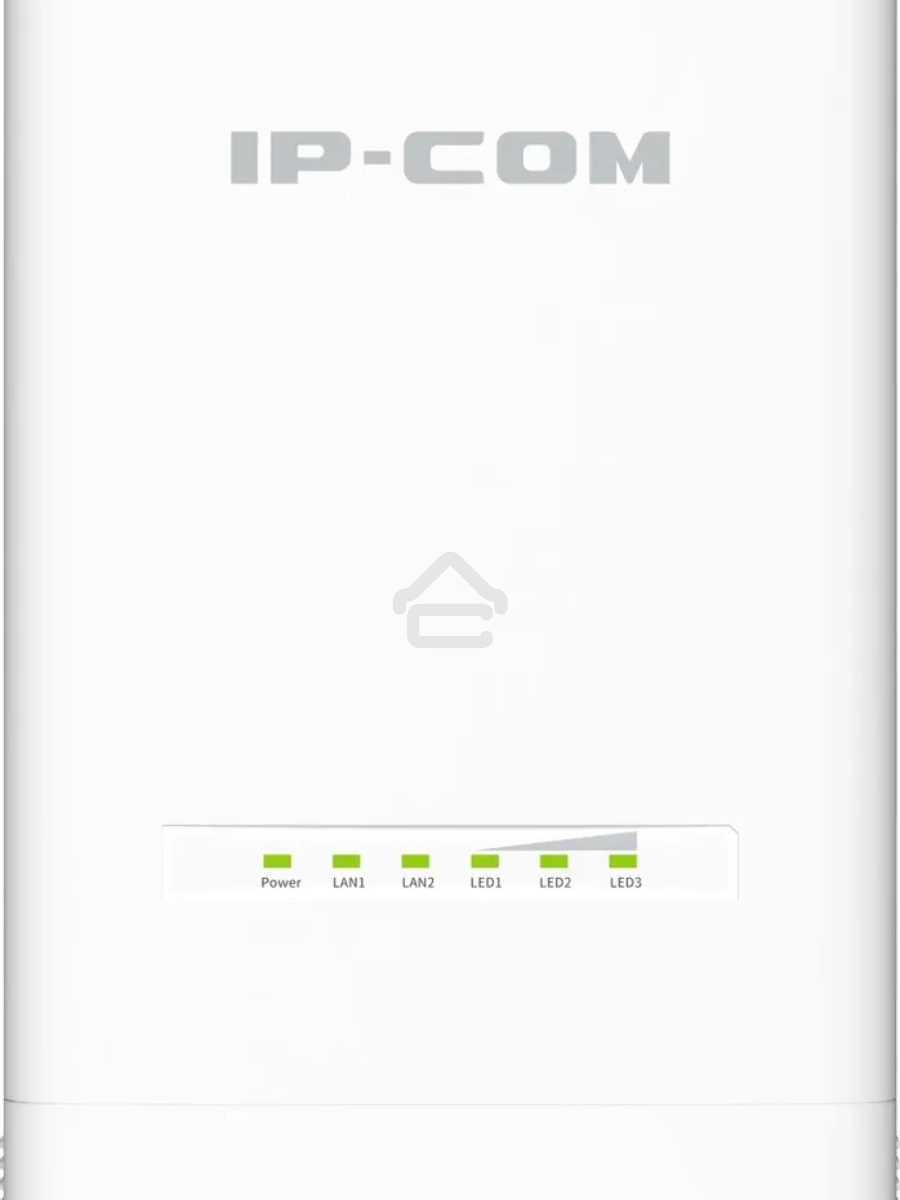 Наружная точка доступа IP-COM CPE12, 5 ГГц, до 867 Мбит/с, IP65, 1х12dbi, PoE, 2х1 Гбит/с, молниезащита 6000В
