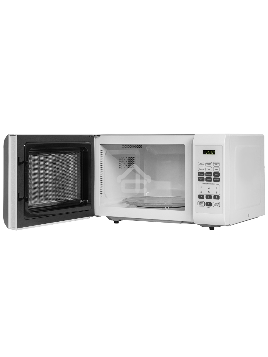 Микроволновая печь JVC JK-MW400S белый, 23 л, 800 Вт, переключатели - сенсор