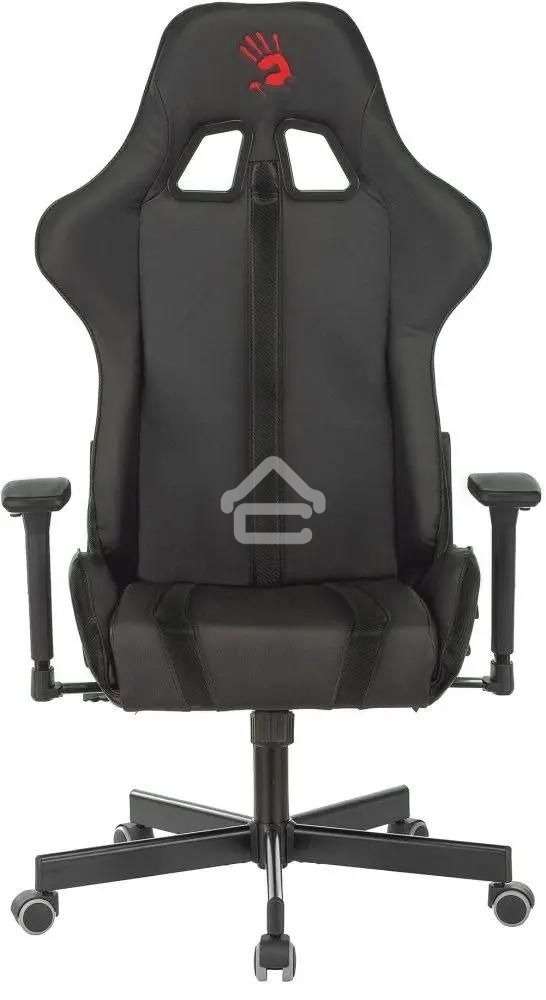 Кресло игровое A4Tech Bloody GC-600, черный, эко.кожа, крестовина металл