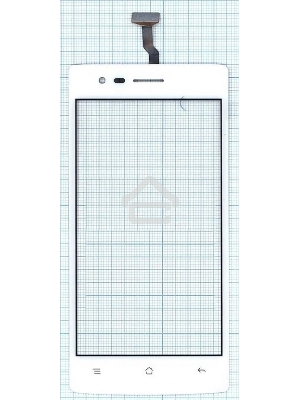 Сенсорное стекло (тачскрин) для OPPO Neo 5 (2015), белое