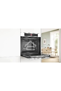 Встраиваемый духовой шкаф электрический Bosch Serie 8 HBG7341W1 белый