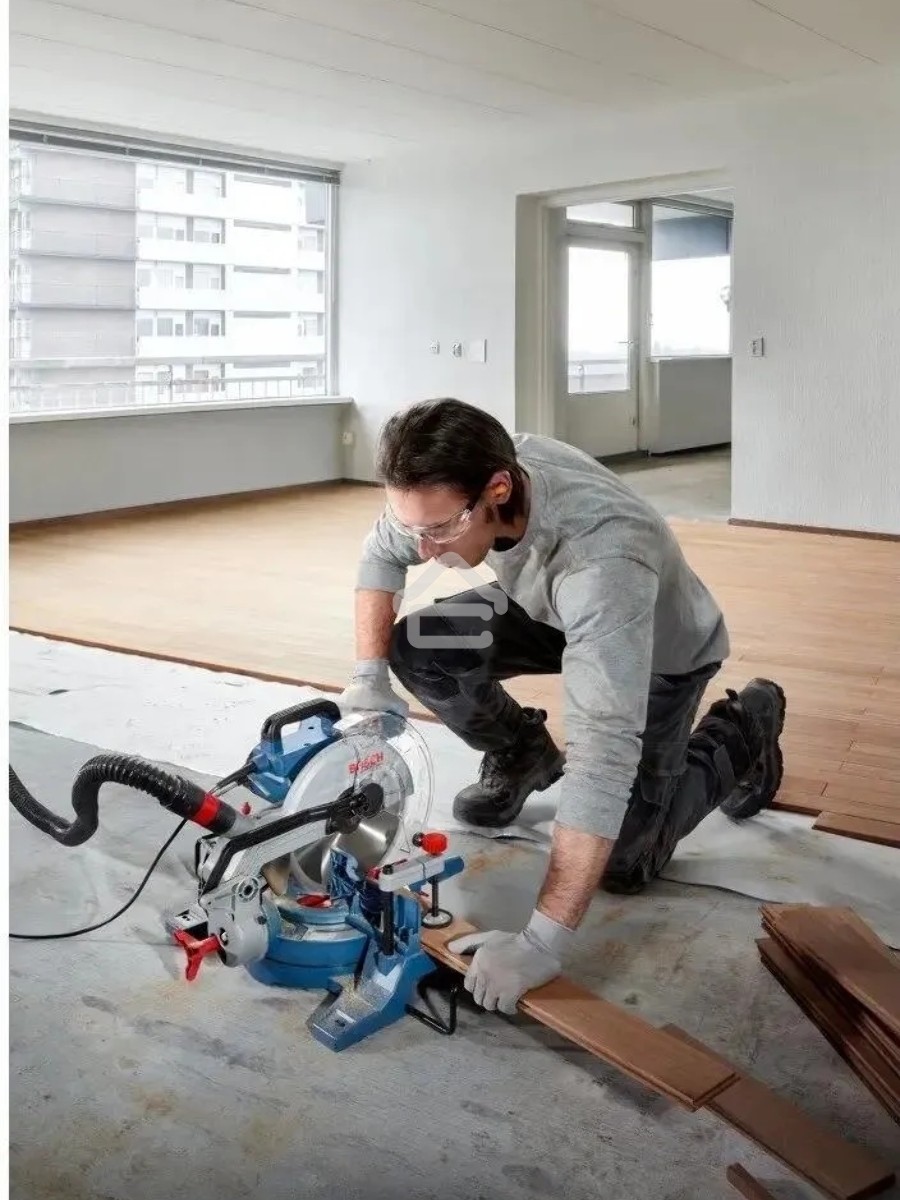 Торцовочная пила Bosch GCM 254 1750Вт 5000об/мин d=254мм